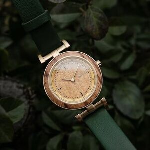Holzkern Laura Zebrawood & Oak Watch